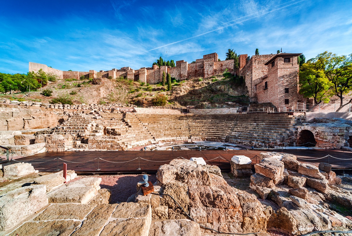 Forterne Alcazaba og Gibralfaro