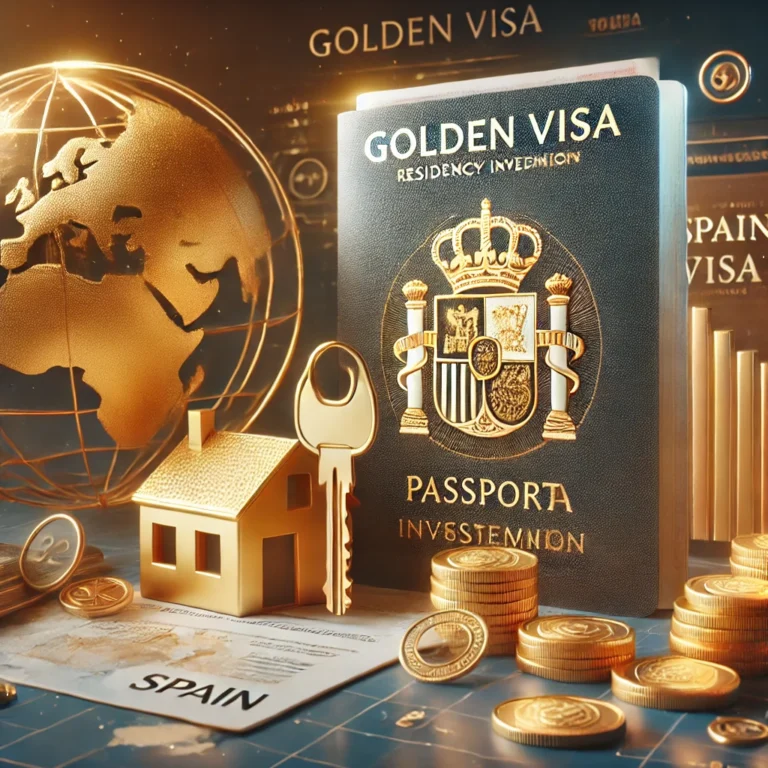 An image representing the Golden Visa and features things the Golden Visa represents