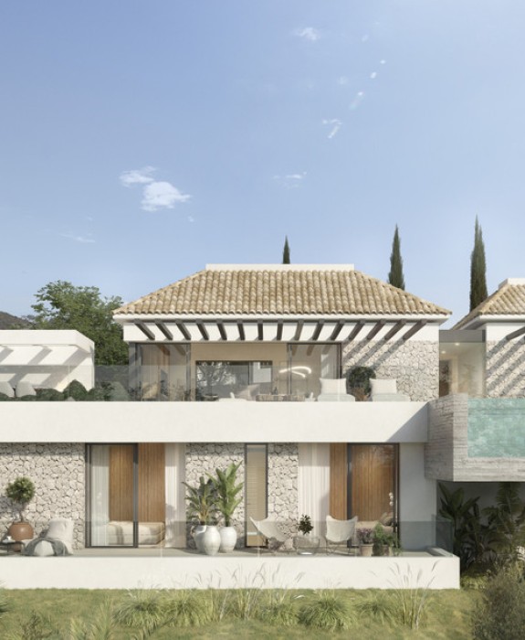 Hus Fritliggende Villa in Marbella 